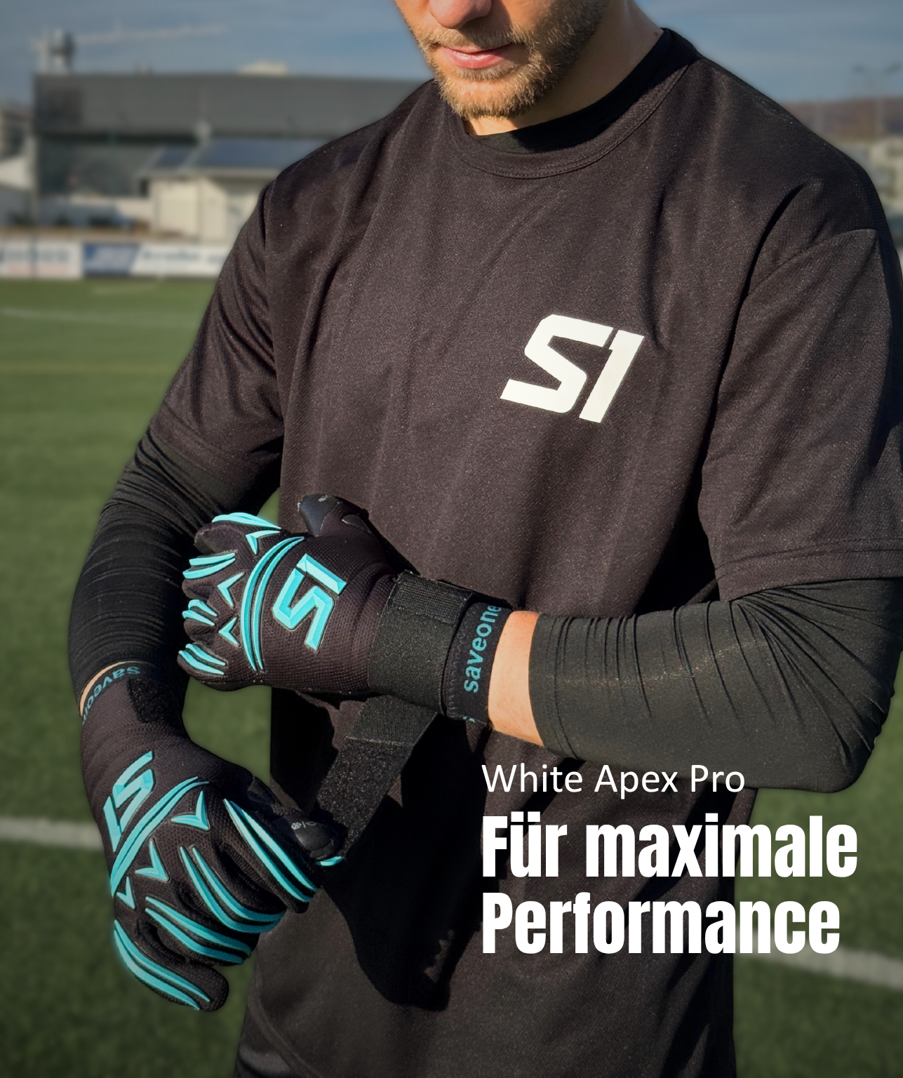 schlagkraft verstärken handschuhe Apex PRO Black – saveone